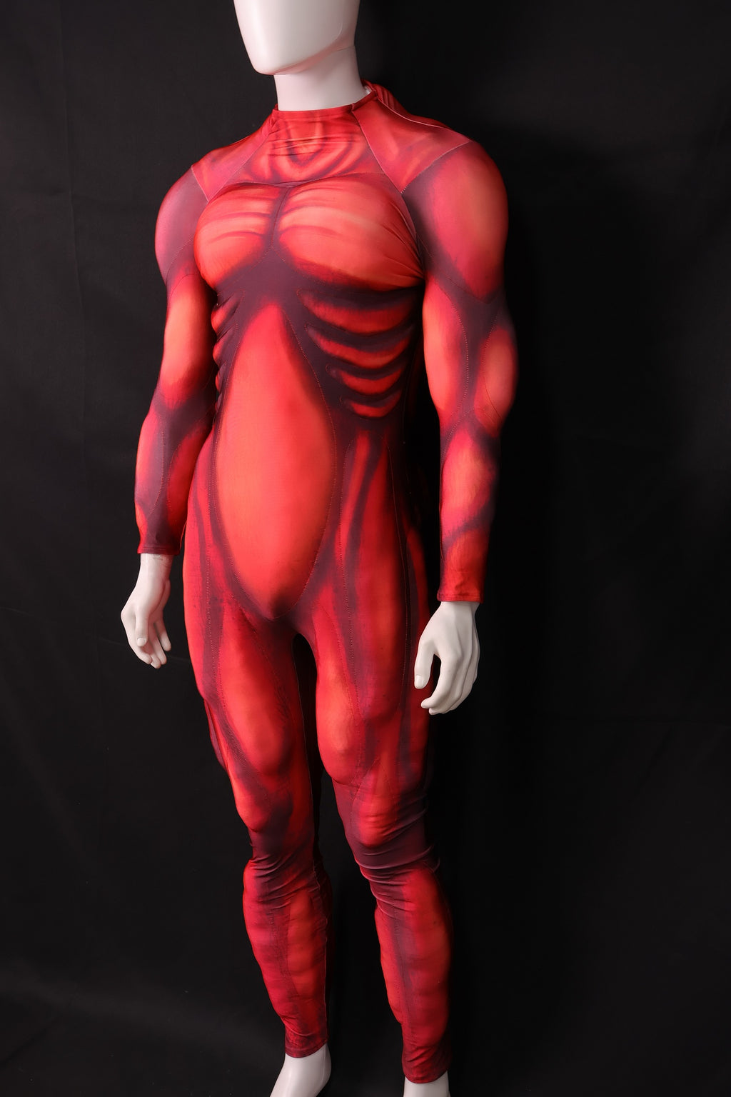 Custom Lycra-Spandex Red Mutant Chassis - Personalized 3D Cosplay Top