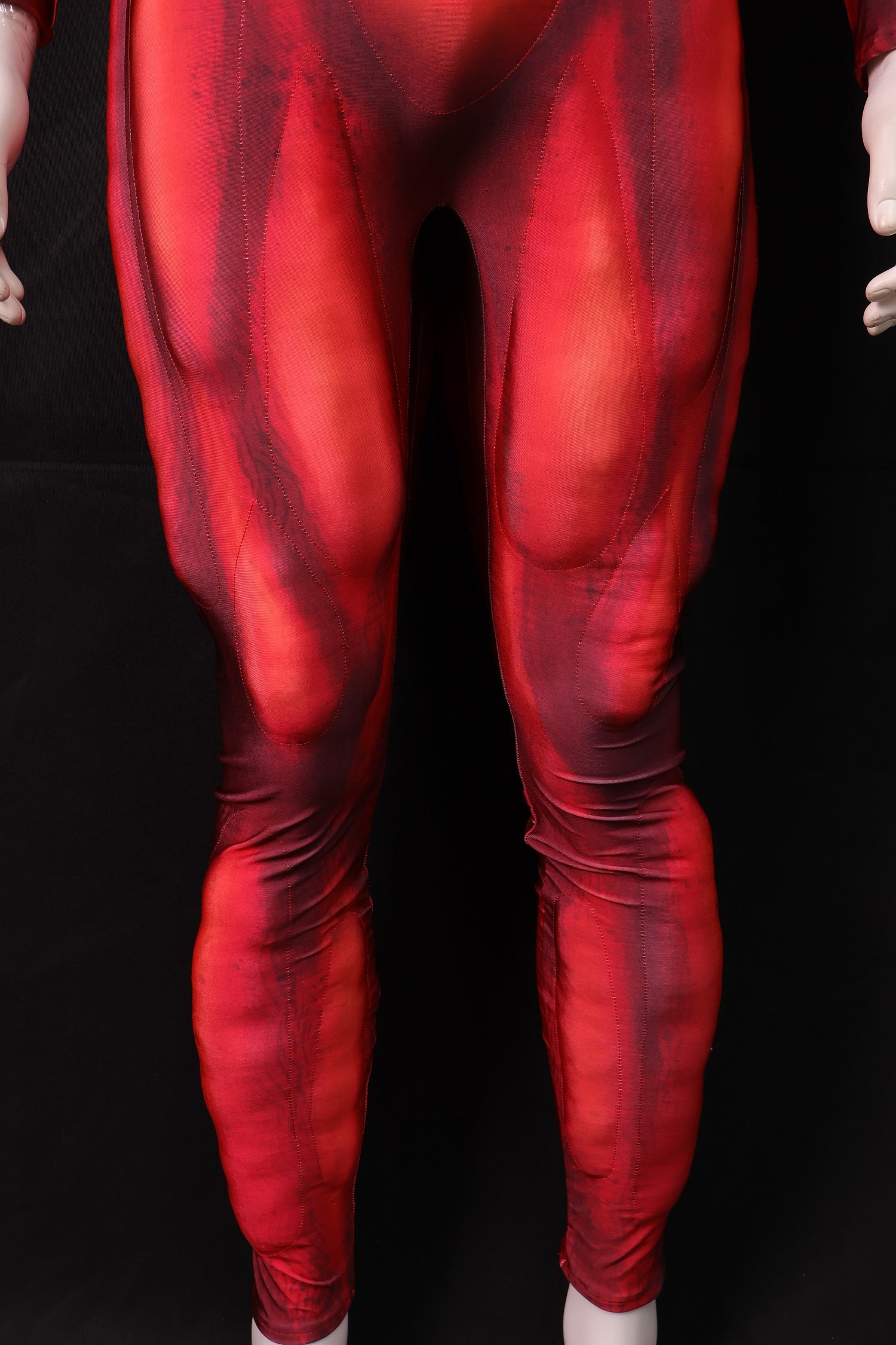 Custom Lycra-Spandex Red Mutant Chassis - Personalized 3D Cosplay Top