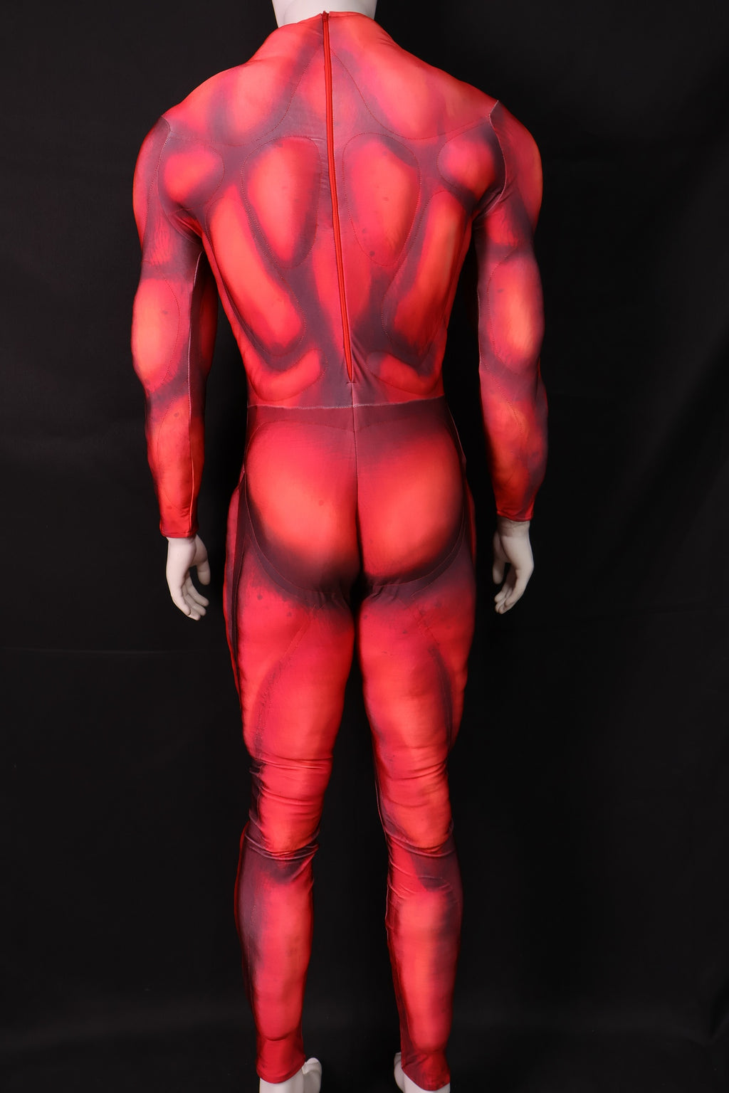 Custom Lycra-Spandex Red Mutant Chassis - Personalized 3D Cosplay Top