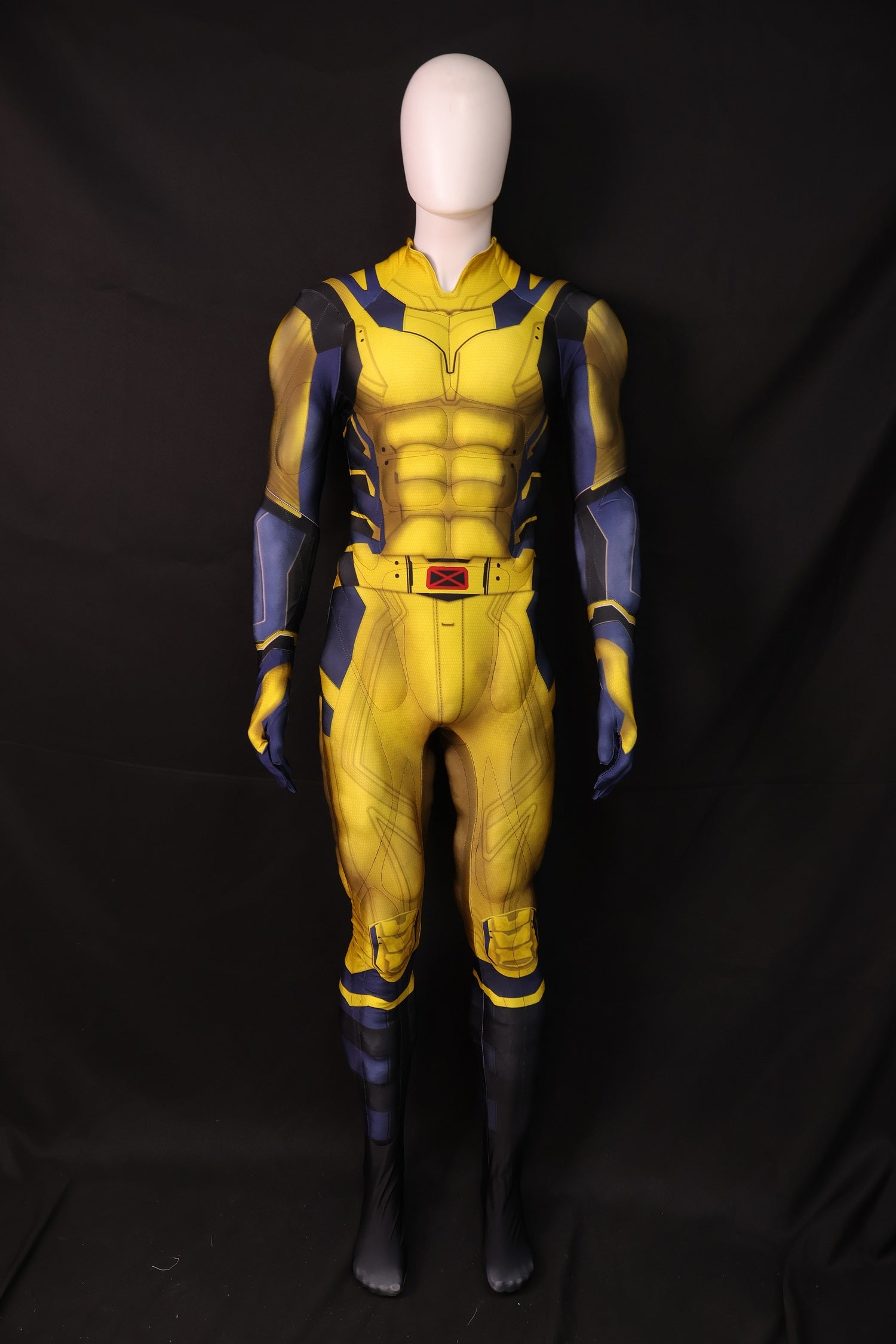 Yellow Blue Mutant Cosplay Uniform - Custom Personalized 3D Lycra Suit