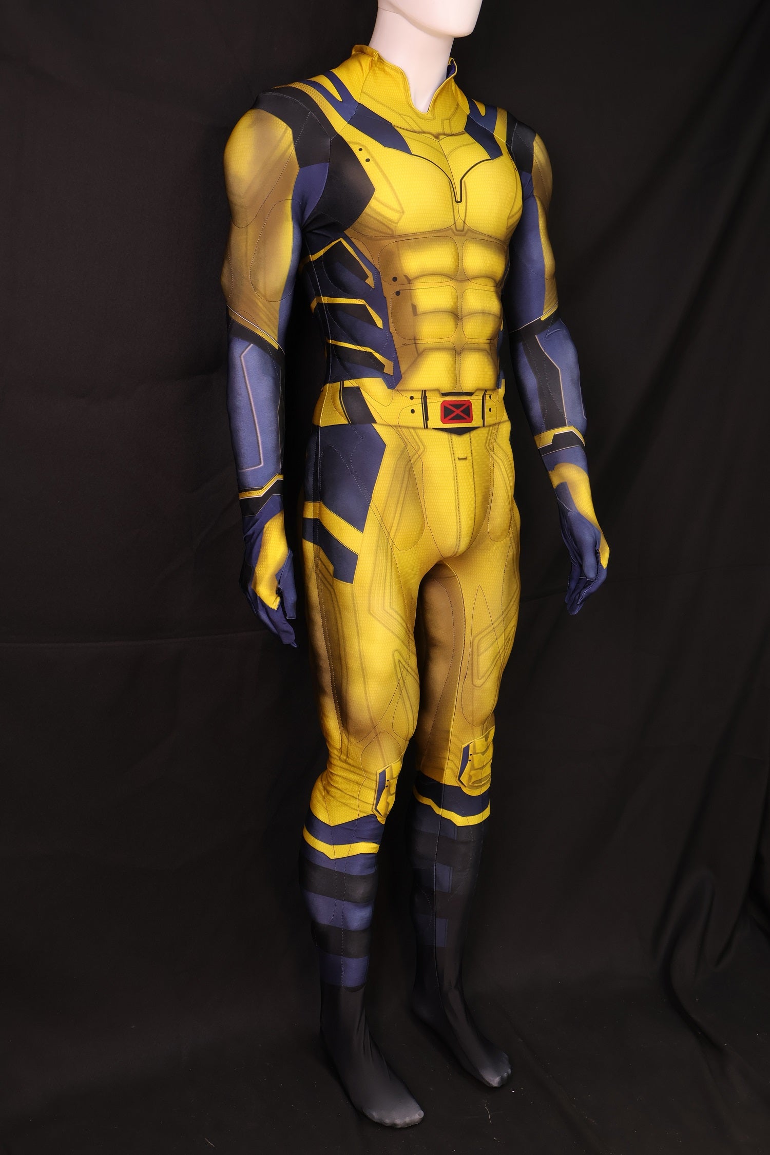 Yellow Blue Mutant Cosplay Uniform - Custom Personalized 3D Lycra Suit