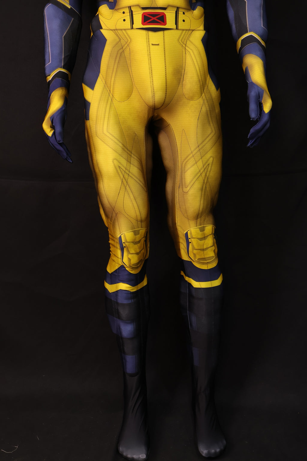 Yellow Blue Mutant Cosplay Uniform - Custom Personalized 3D Lycra Suit