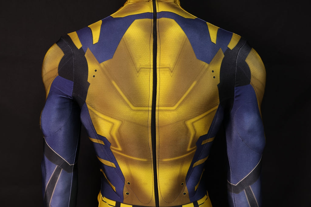 Yellow Blue Mutant Cosplay Uniform - Custom Personalized 3D Lycra Suit