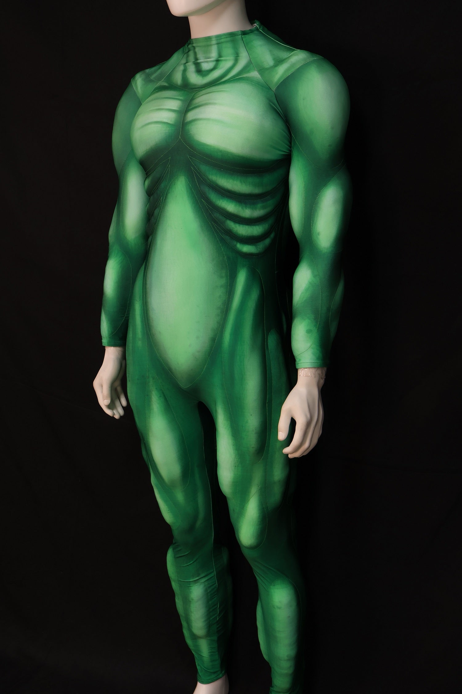 Green Creature Cosplay Skin - Custom Personalized 3D Lycra Garment