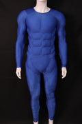Blue Screen Printed Muscle Gear - Custom Personalized 3D Lycra Attire