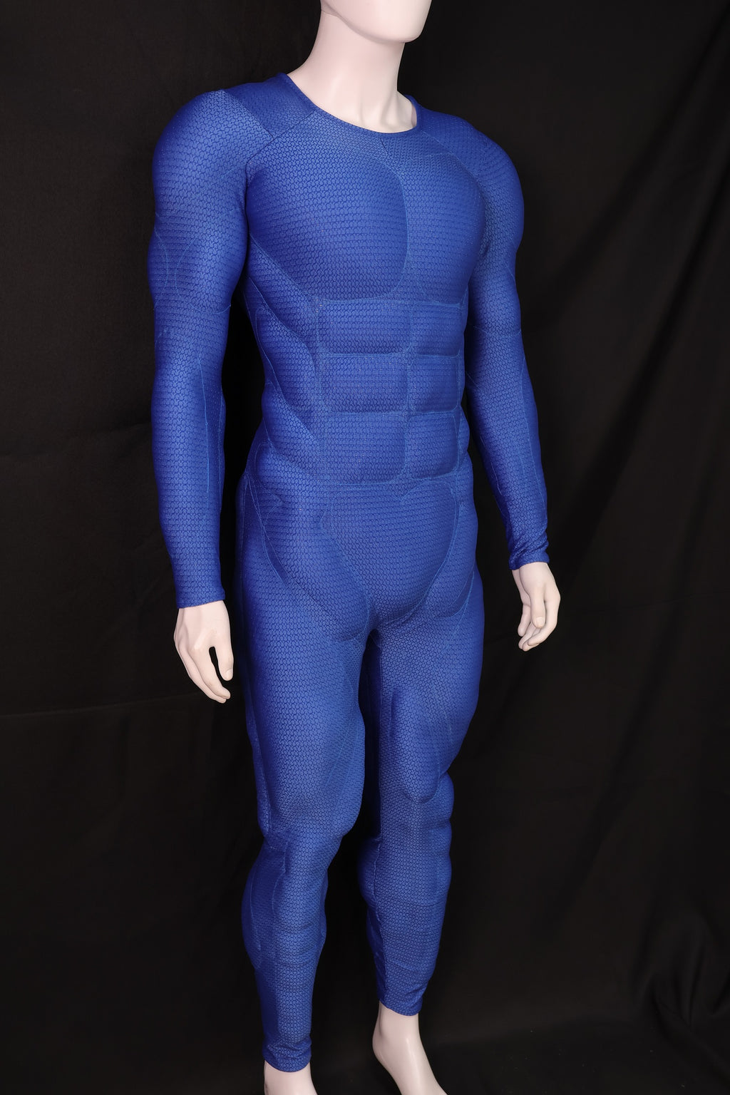 Blue Screen Printed Muscle Gear - Custom Personalized 3D Lycra Attire