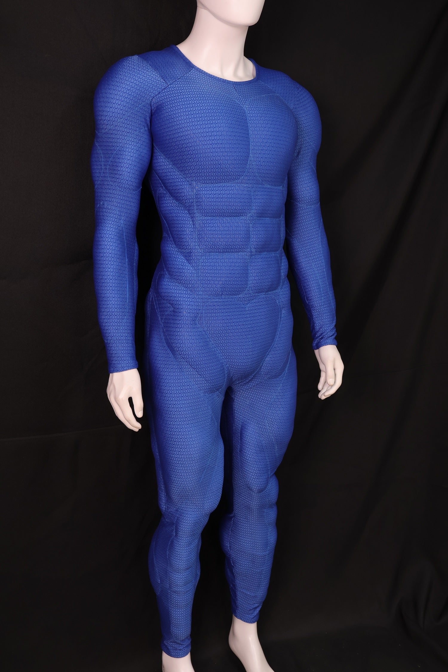 Blue Screen Printed Muscle Gear - Custom Personalized 3D Lycra Attire