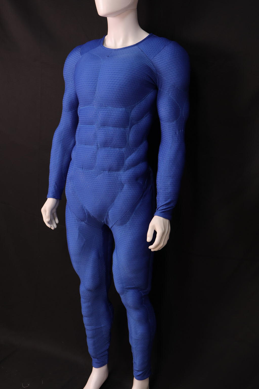 Blue Screen Printed Muscle Gear - Custom Personalized 3D Lycra Attire