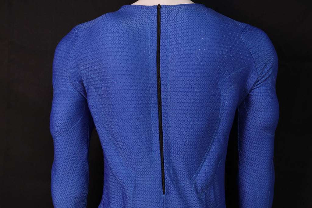 Blue Screen Printed Muscle Gear - Custom Personalized 3D Lycra Attire