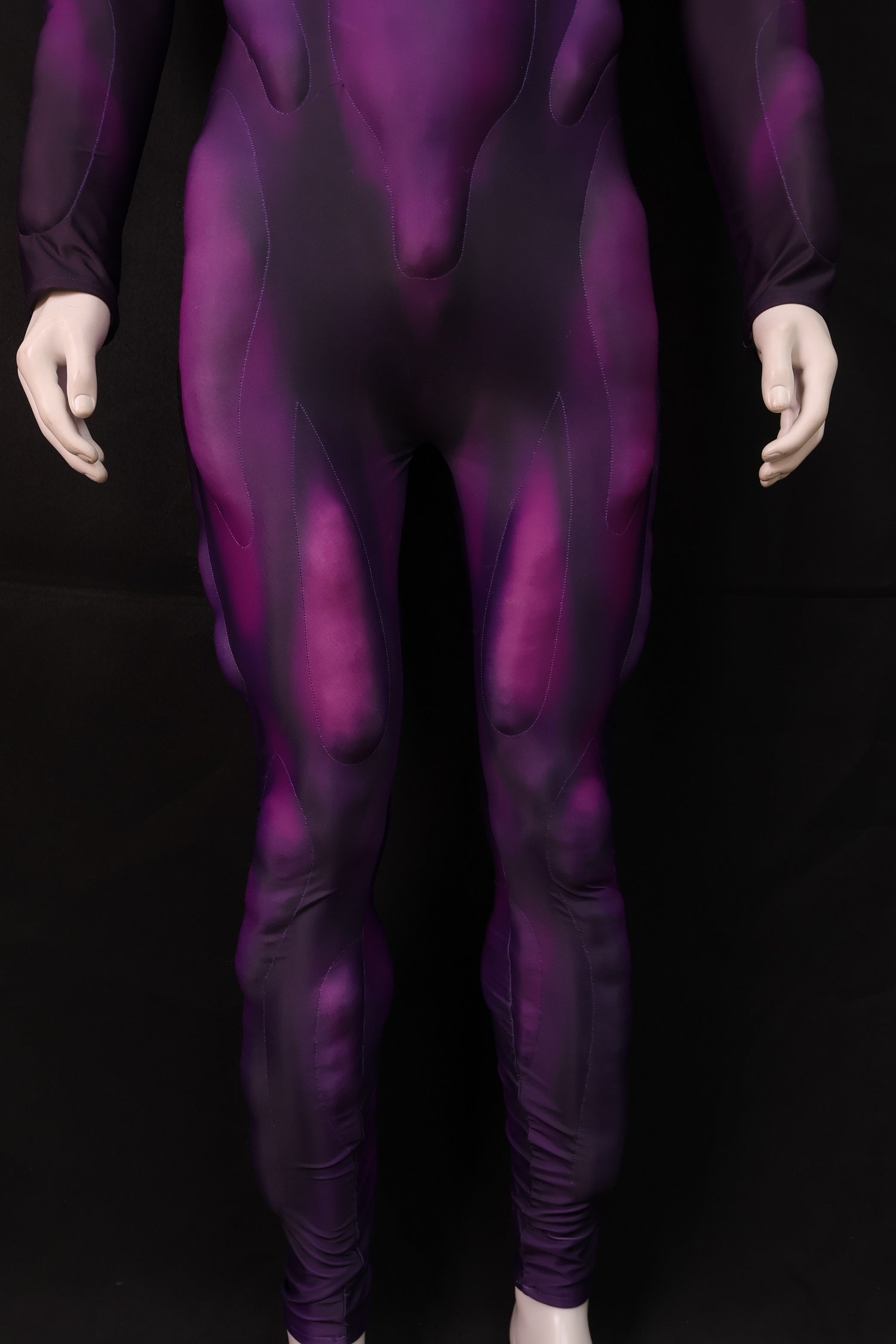 Purple Cosplay Muscle Apparel - Custom Personalized 3D Lycra Body