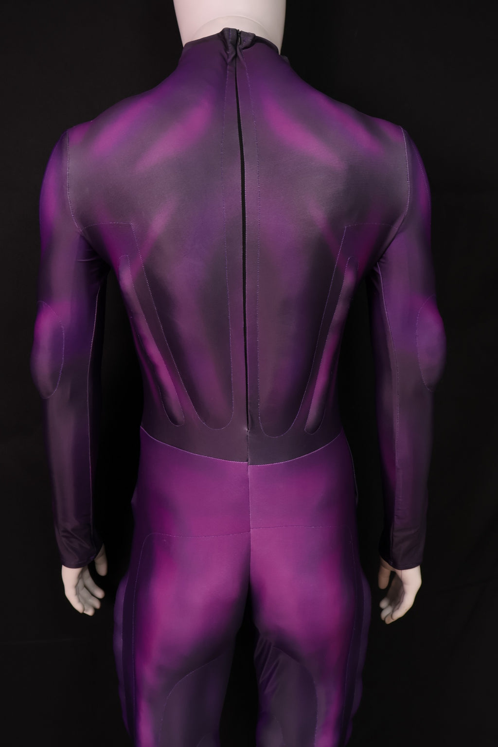 Purple Cosplay Muscle Apparel - Custom Personalized 3D Lycra Body