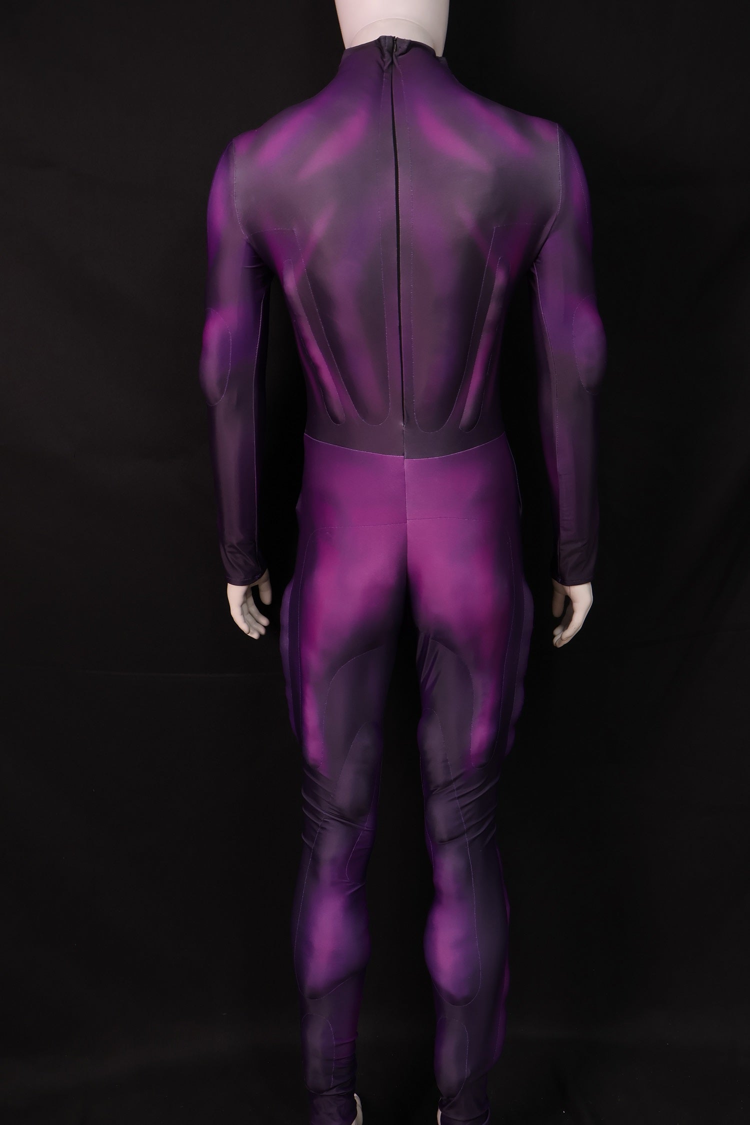 Purple Cosplay Muscle Apparel - Custom Personalized 3D Lycra Body