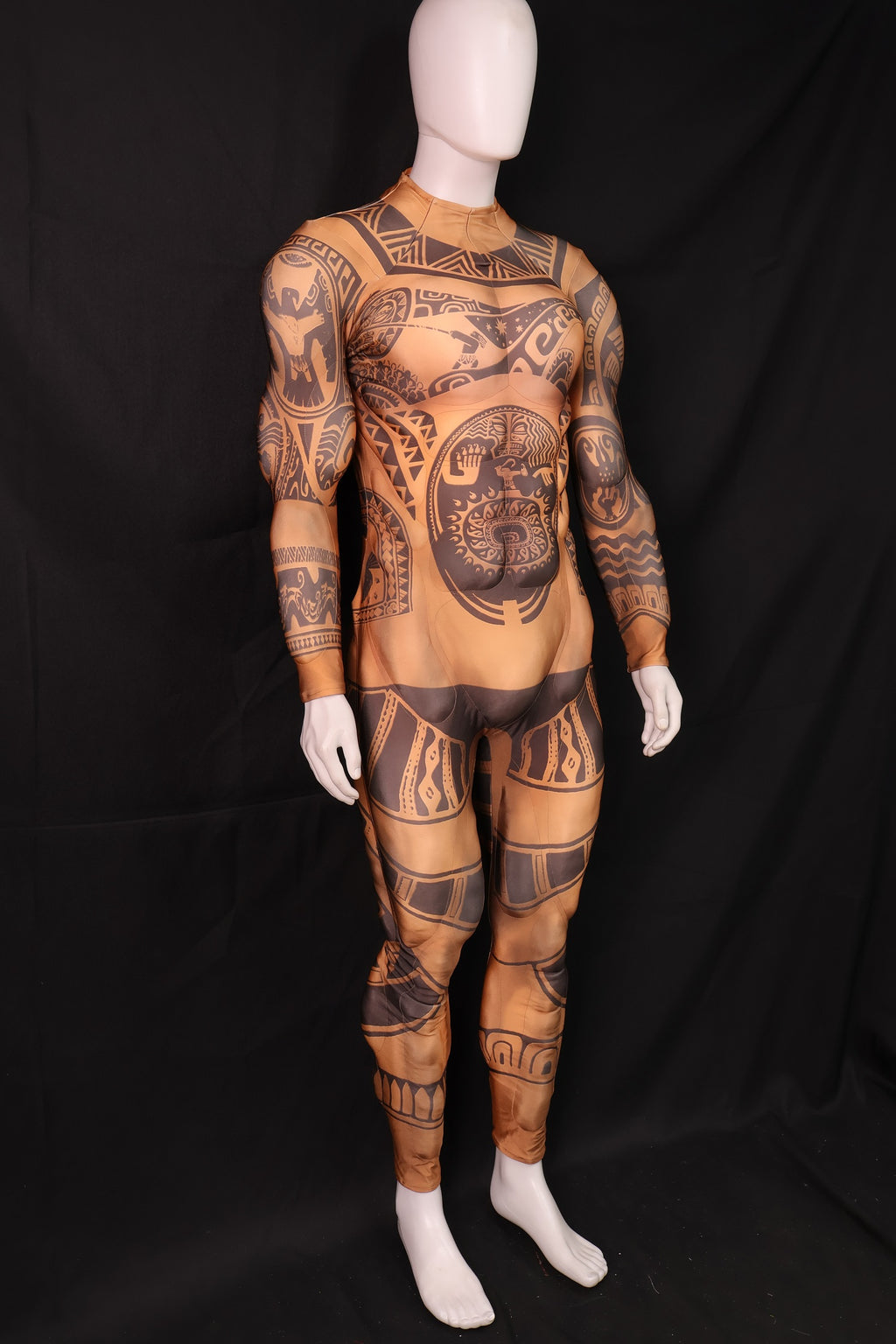 Tribal Tattoo Muscle Singlet - Custom Personalized 3D Lycra Suit