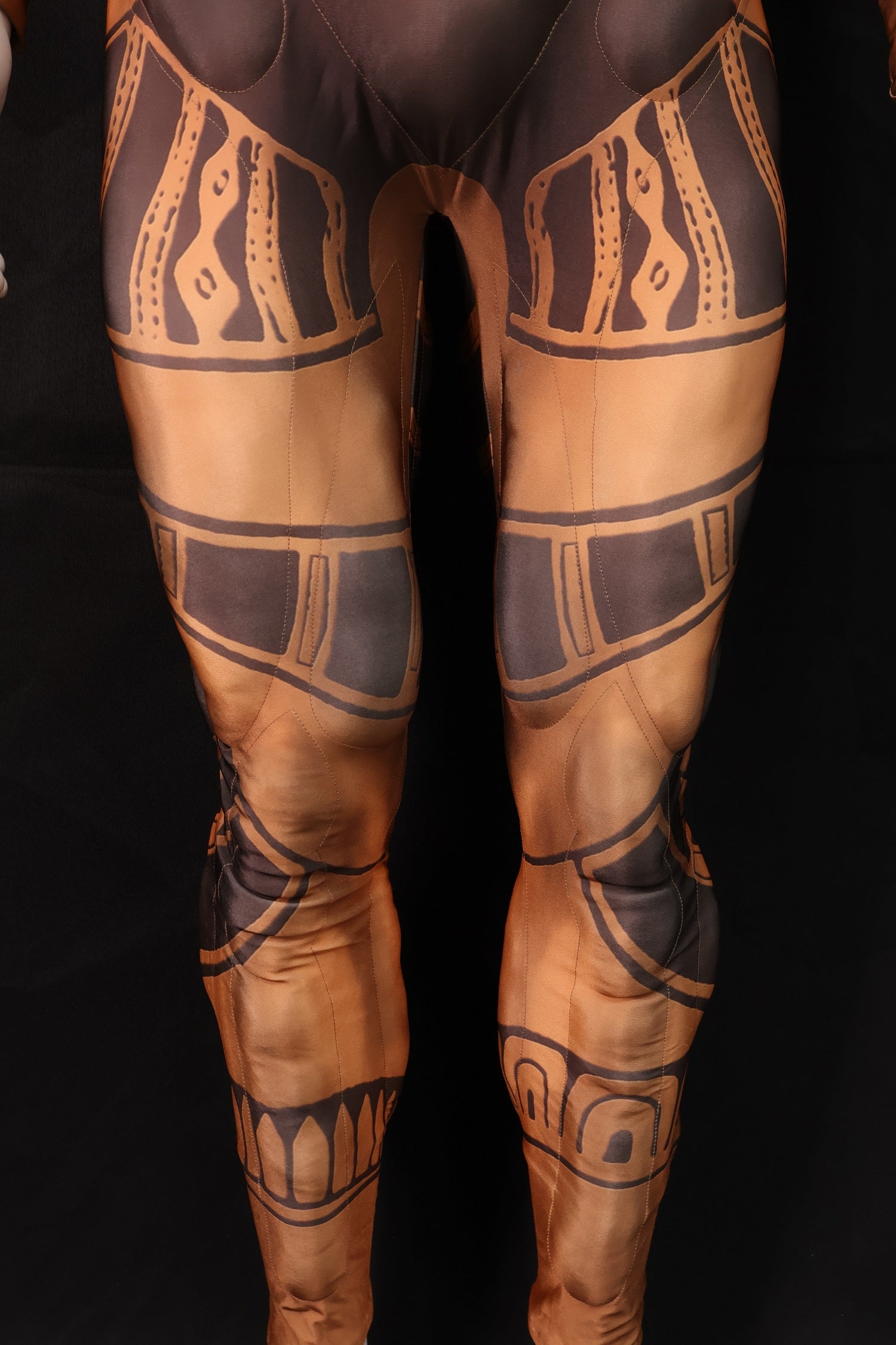 Tribal Tattoo Muscle Singlet - Custom Personalized 3D Lycra Suit