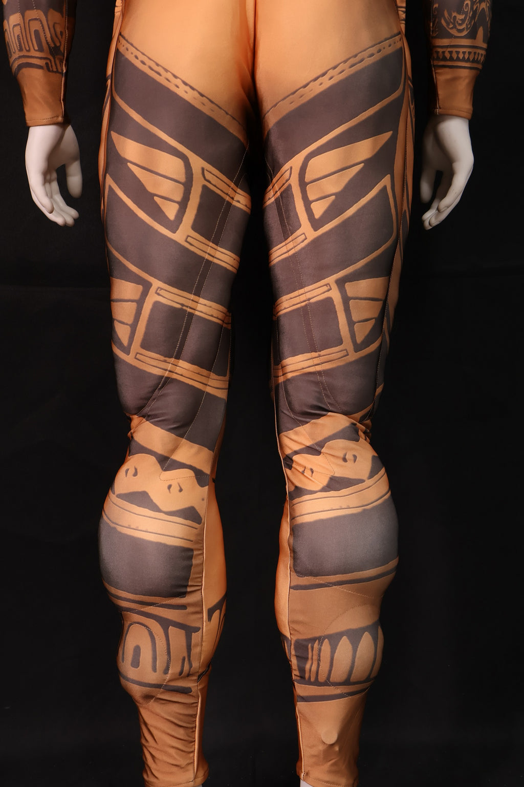 Tribal Tattoo Muscle Singlet - Custom Personalized 3D Lycra Suit
