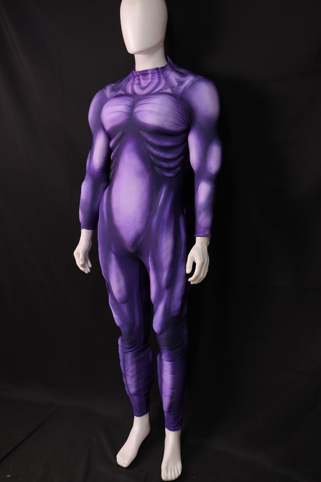 Violet Alien Biomechanical Bodice - Custom Personalized 3D Lycra Suit