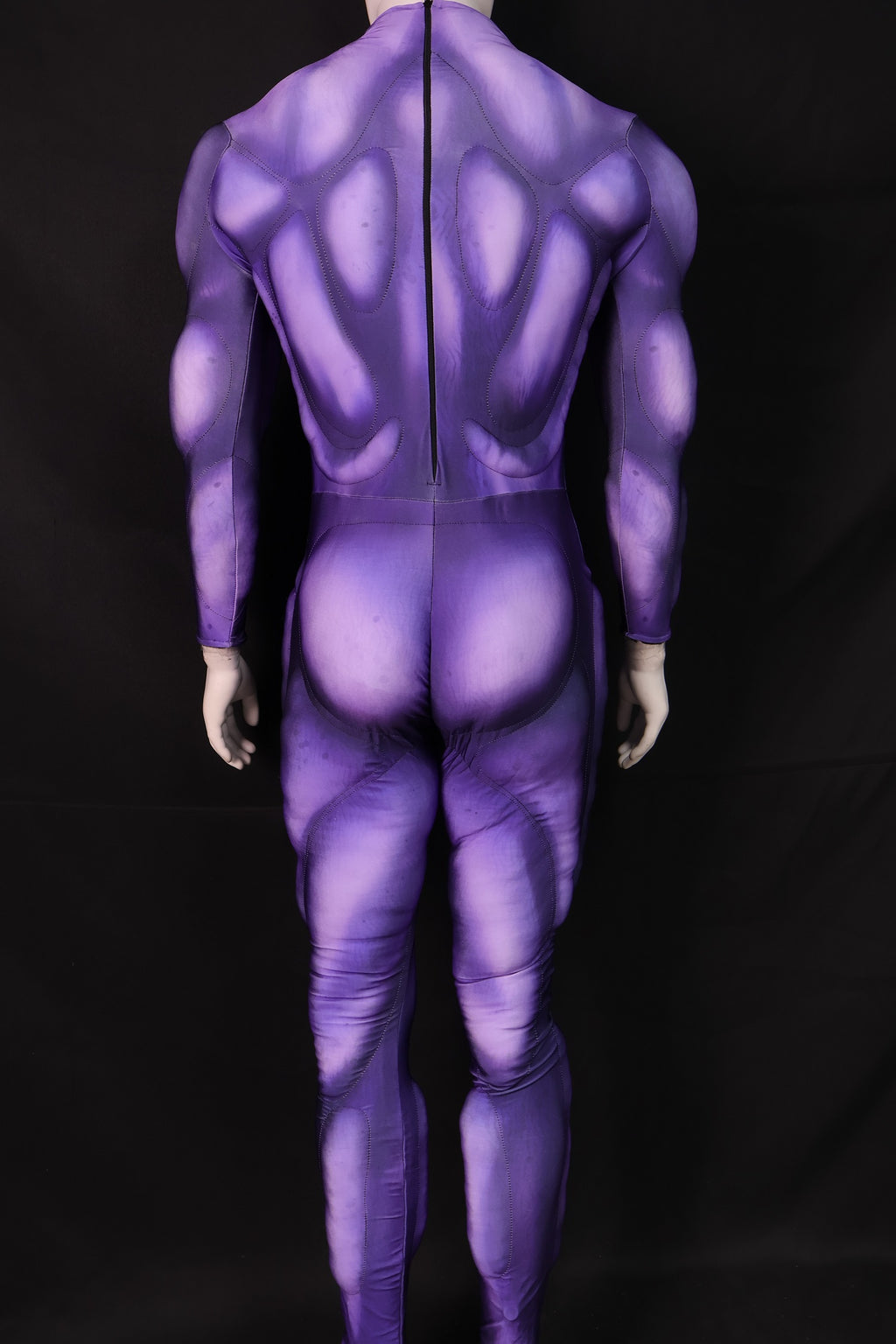 Violet Alien Biomechanical Bodice - Custom Personalized 3D Lycra Suit