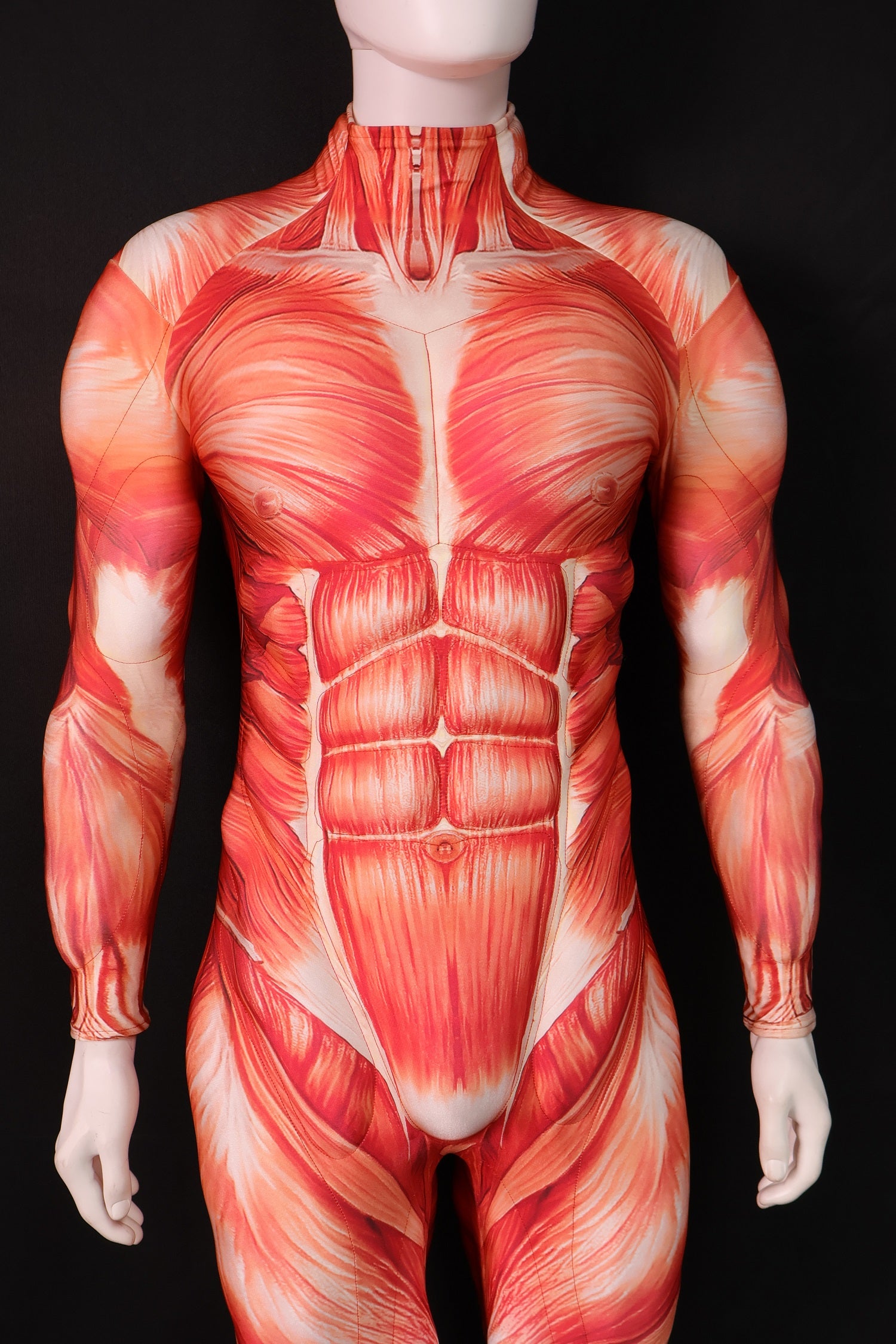 Anatomy Muscle Fiber Cosplay Gown - Custom Personalized 3D Lycra Suit