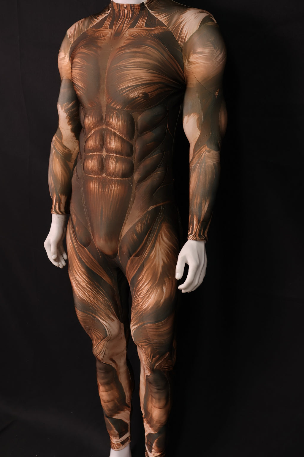 Brown Beast Biomechanical Tunics - Custom Personalized 3D Lycra Suit