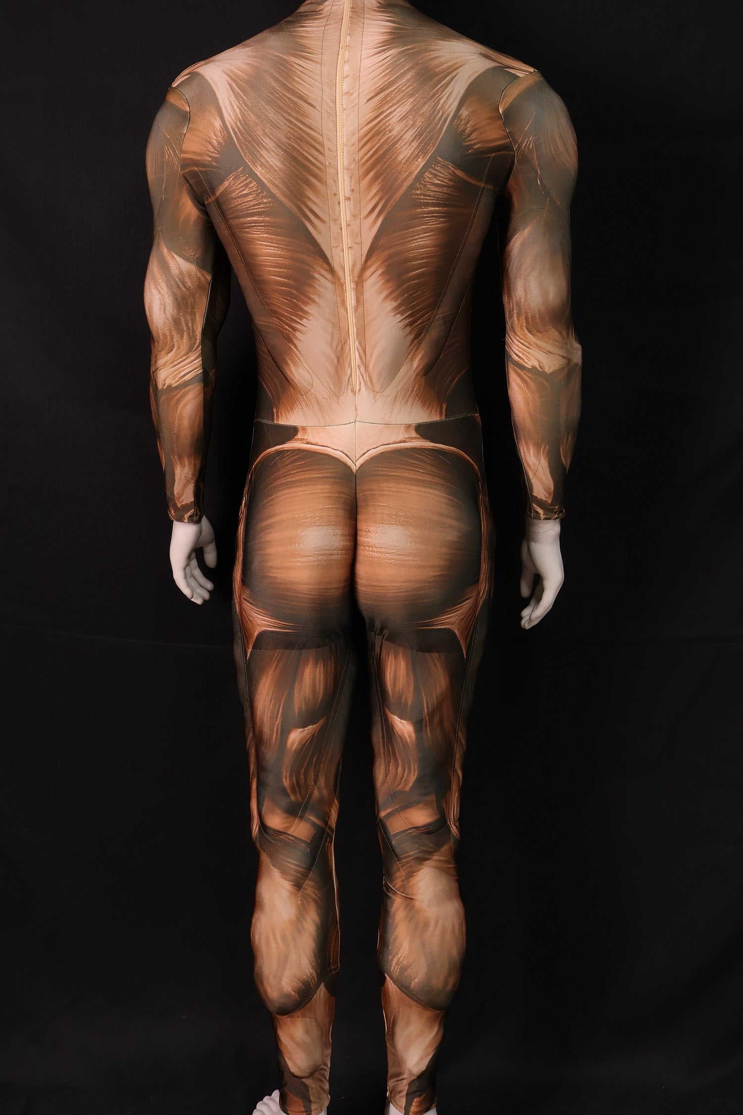 Brown Beast Biomechanical Tunics - Custom Personalized 3D Lycra Suit