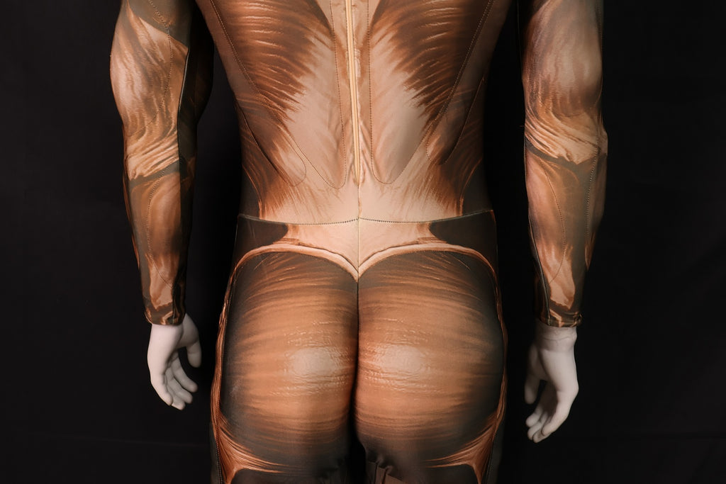 Brown Beast Biomechanical Tunics - Custom Personalized 3D Lycra Suit