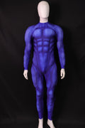 Deep Indigo Shadow Cosplay Garb - Custom Personalized 3D Lycra Suit