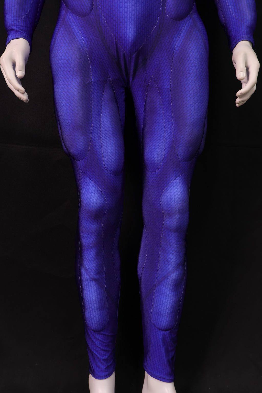 Deep Indigo Shadow Cosplay Garb - Custom Personalized 3D Lycra Suit