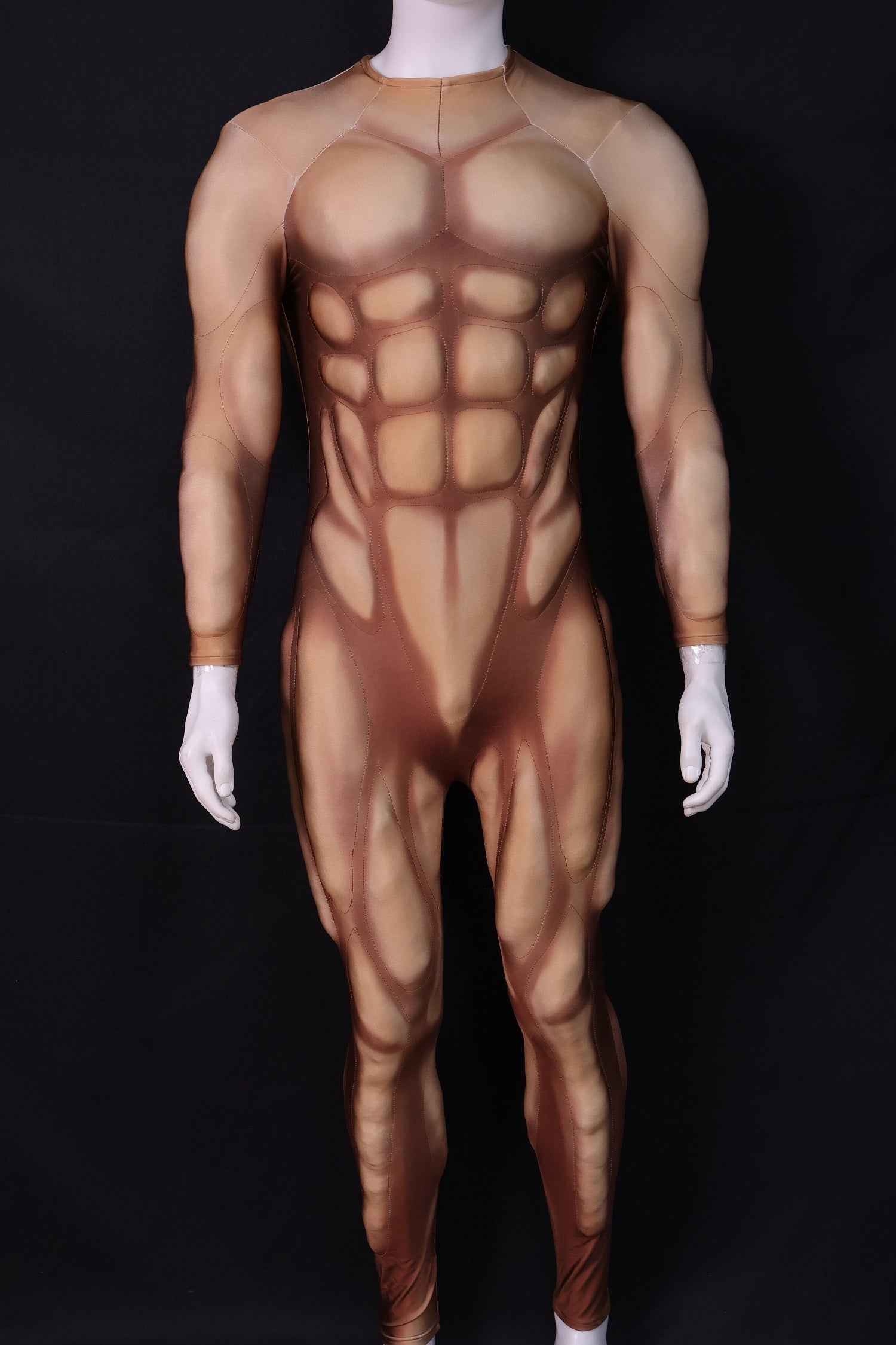 Copper Shaded Cosplay Ensemble - Custom Personalized 3D Lycra Suit