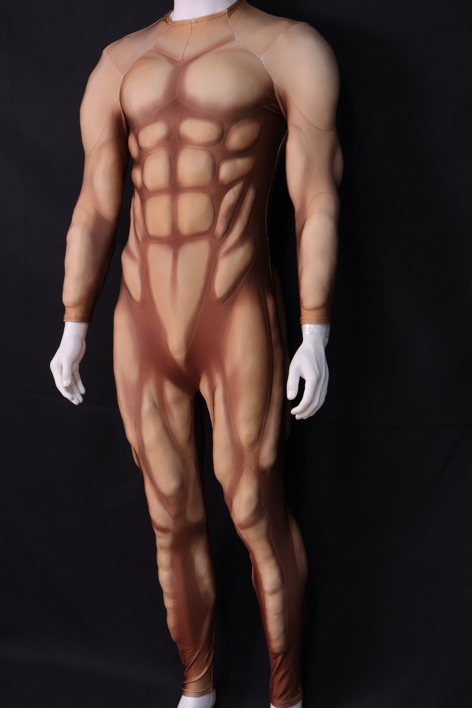 Copper Shaded Cosplay Ensemble - Custom Personalized 3D Lycra Suit