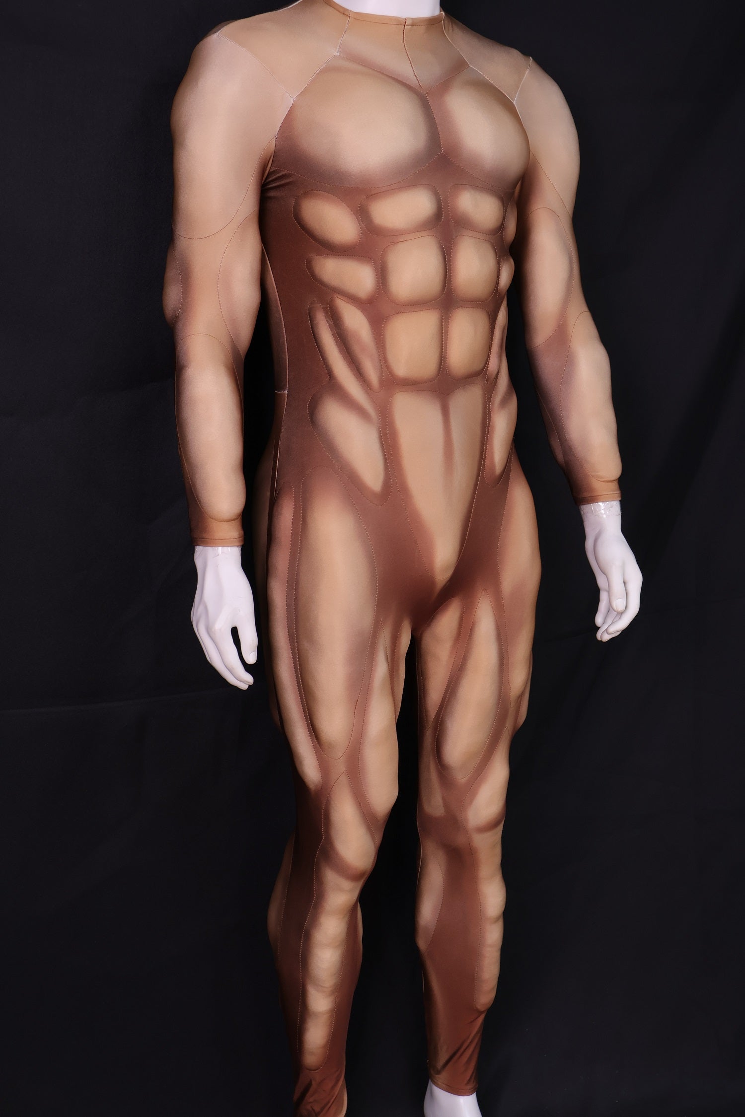 Copper Shaded Cosplay Ensemble - Custom Personalized 3D Lycra Suit