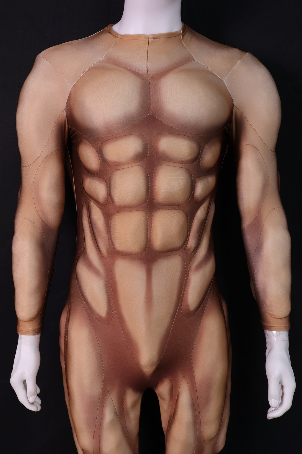 Copper Shaded Cosplay Ensemble - Custom Personalized 3D Lycra Suit
