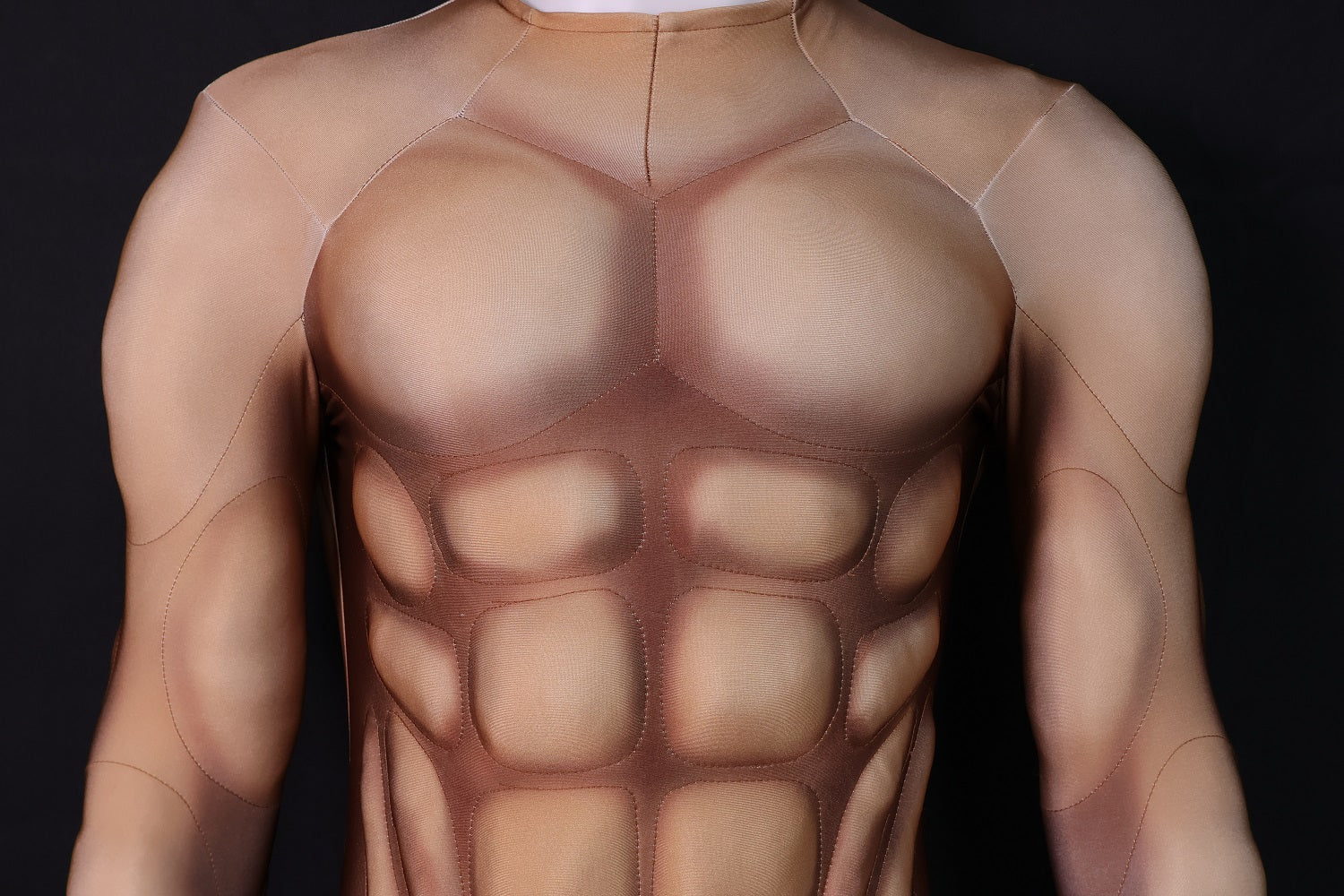 Copper Shaded Cosplay Ensemble - Custom Personalized 3D Lycra Suit