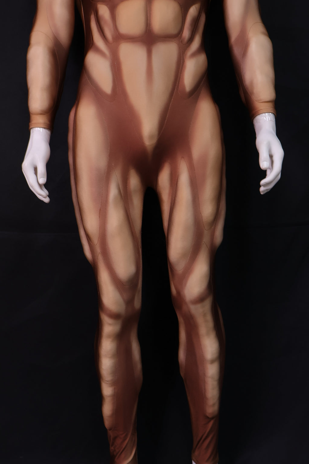 Copper Shaded Cosplay Ensemble - Custom Personalized 3D Lycra Suit