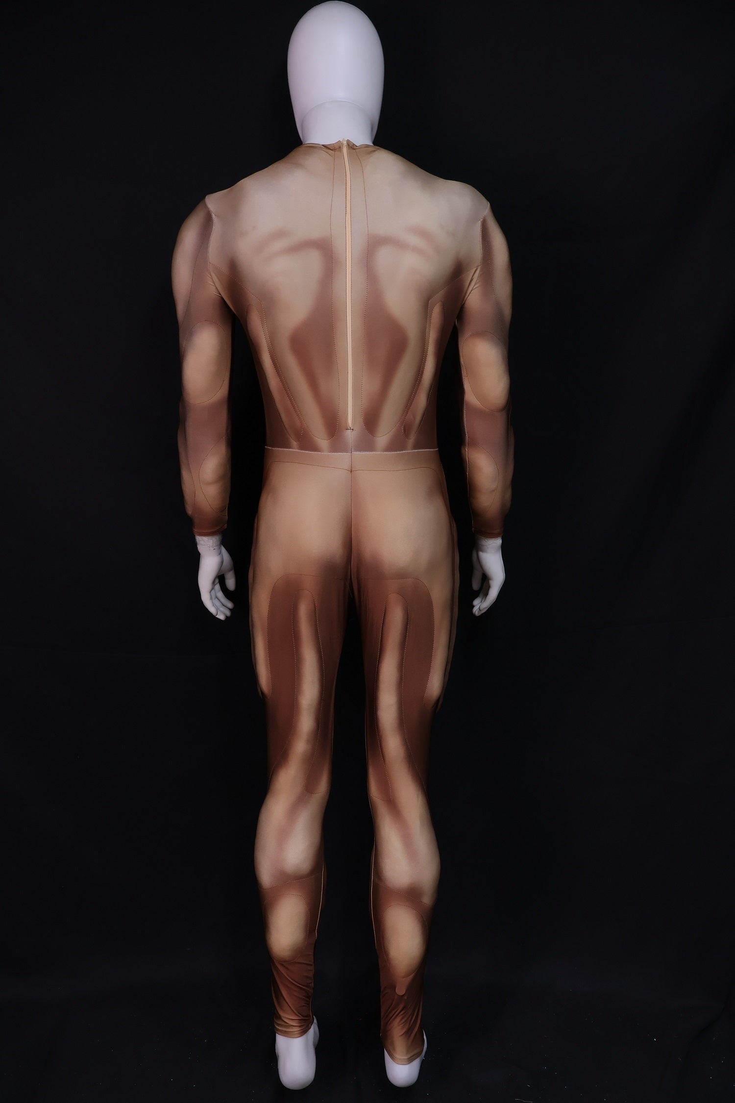 Copper Shaded Cosplay Ensemble - Custom Personalized 3D Lycra Suit