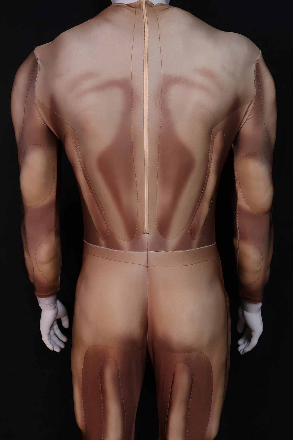 Copper Shaded Cosplay Ensemble - Custom Personalized 3D Lycra Suit