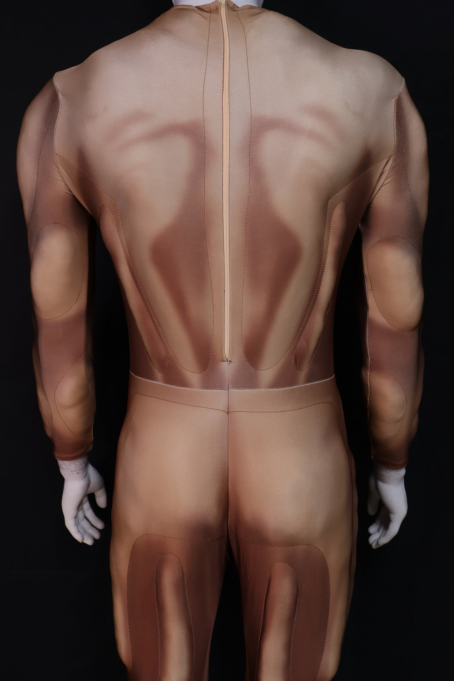 Copper Shaded Cosplay Ensemble - Custom Personalized 3D Lycra Suit