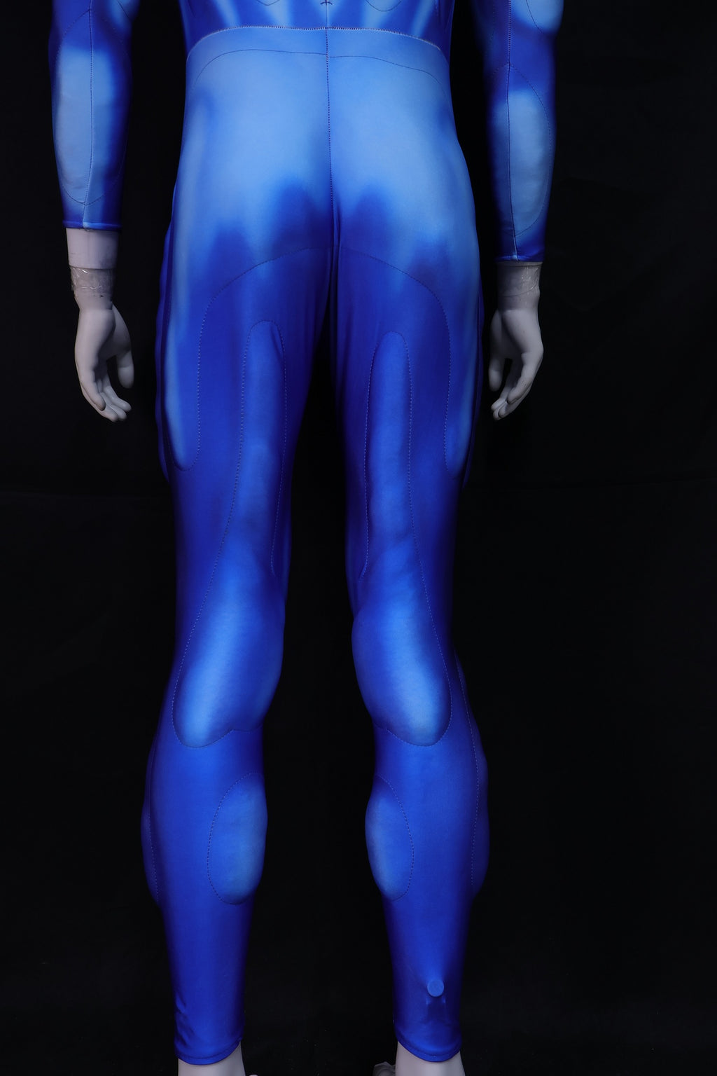 Light Blue Energy Cosplay Attire - Custom Personalized 3D Lycra Suit