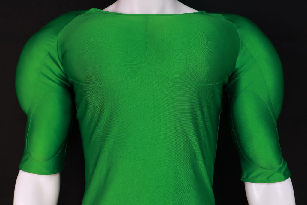 Green Muscle Cosplay Undershirt - Custom Personalized 3D Lycra T-Shirt