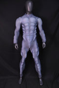 Pale Blue Muscle Shaded Garb - Custom Personalized 3D Lycra Suit