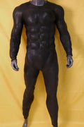 Screen Printed Black Muscle Suit - Custom Personalized 3D Lycra Gear