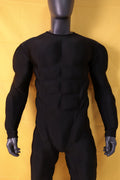 Matte Black Muscle Suit - Custom Personalized 3D Lycra Gear