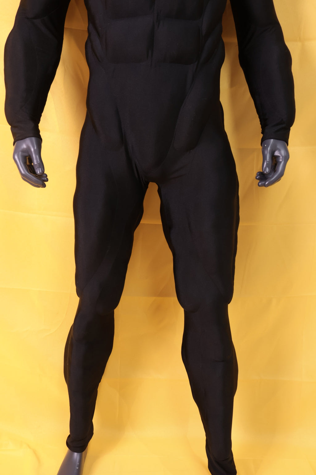 Matte Black Muscle Suit - Custom Personalized 3D Lycra Gear