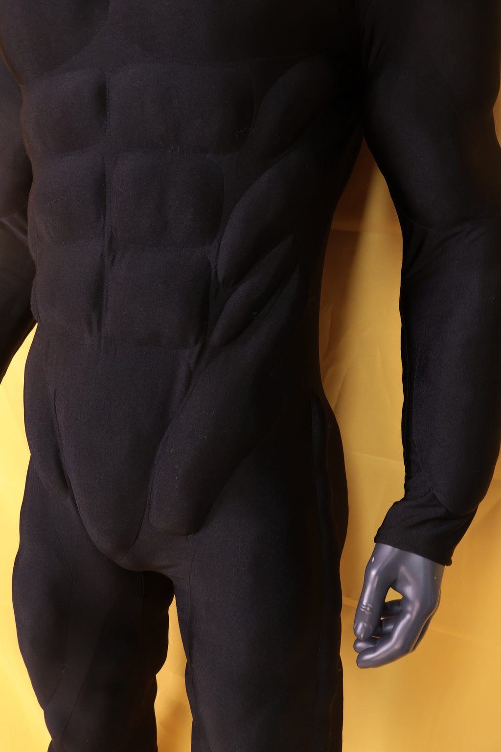 Matte Black Muscle Suit - Custom Personalized 3D Lycra Gear