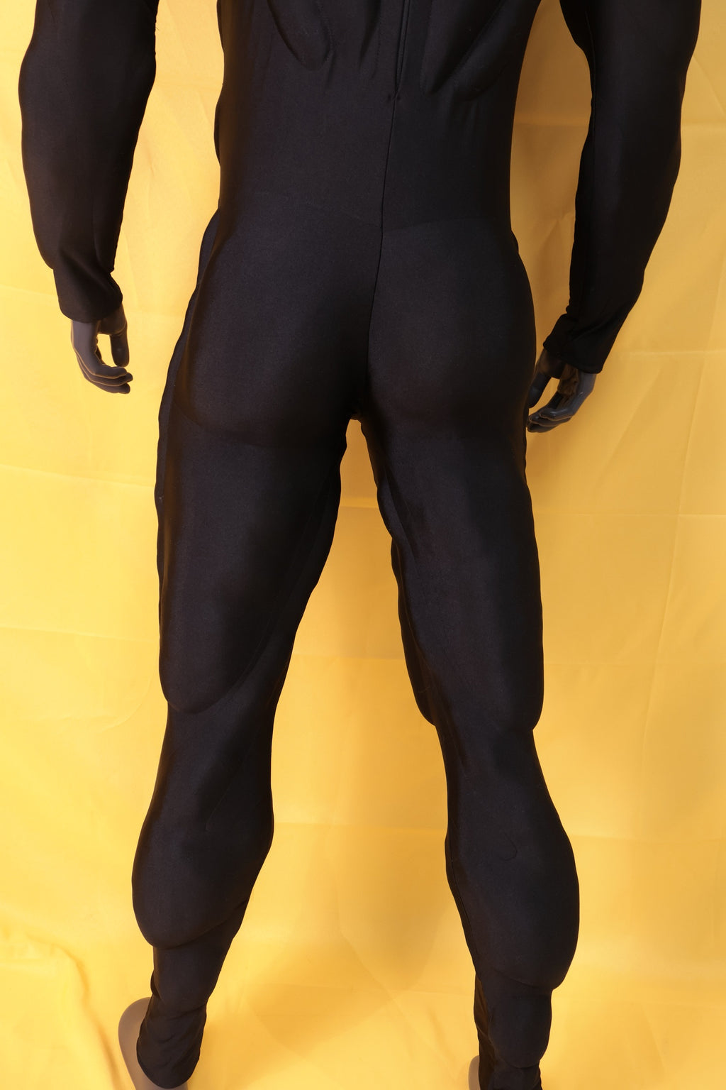 Matte Black Muscle Suit - Custom Personalized 3D Lycra Gear