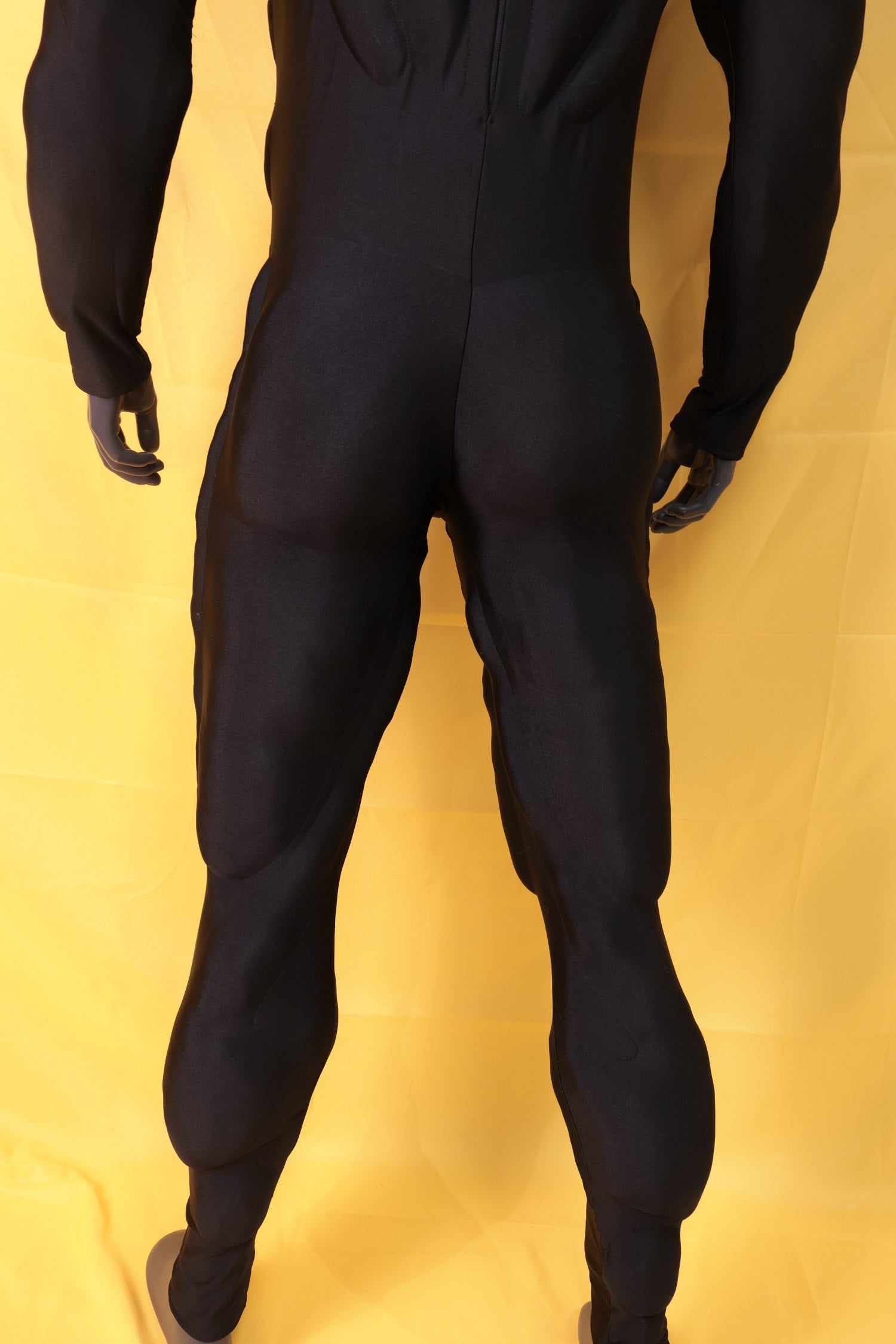 Matte Black Muscle Suit - Custom Personalized 3D Lycra Gear