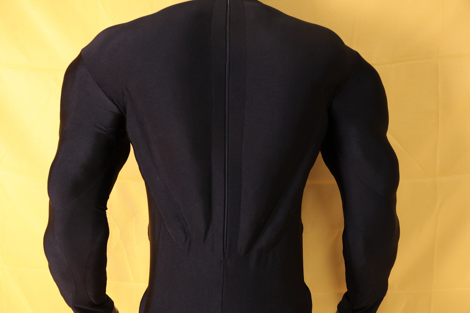Matte Black Muscle Suit - Custom Personalized 3D Lycra Gear