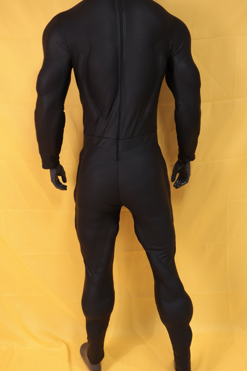 Screen Printed Black Muscle Suit - Custom Personalized 3D Lycra Gear