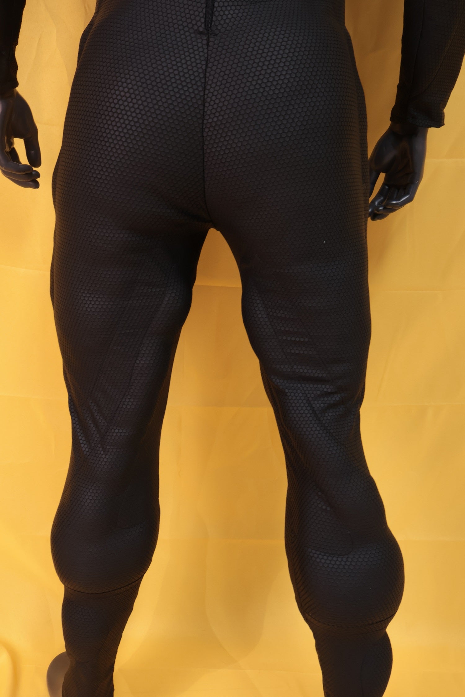 Screen Printed Black Muscle Suit - Custom Personalized 3D Lycra Gear