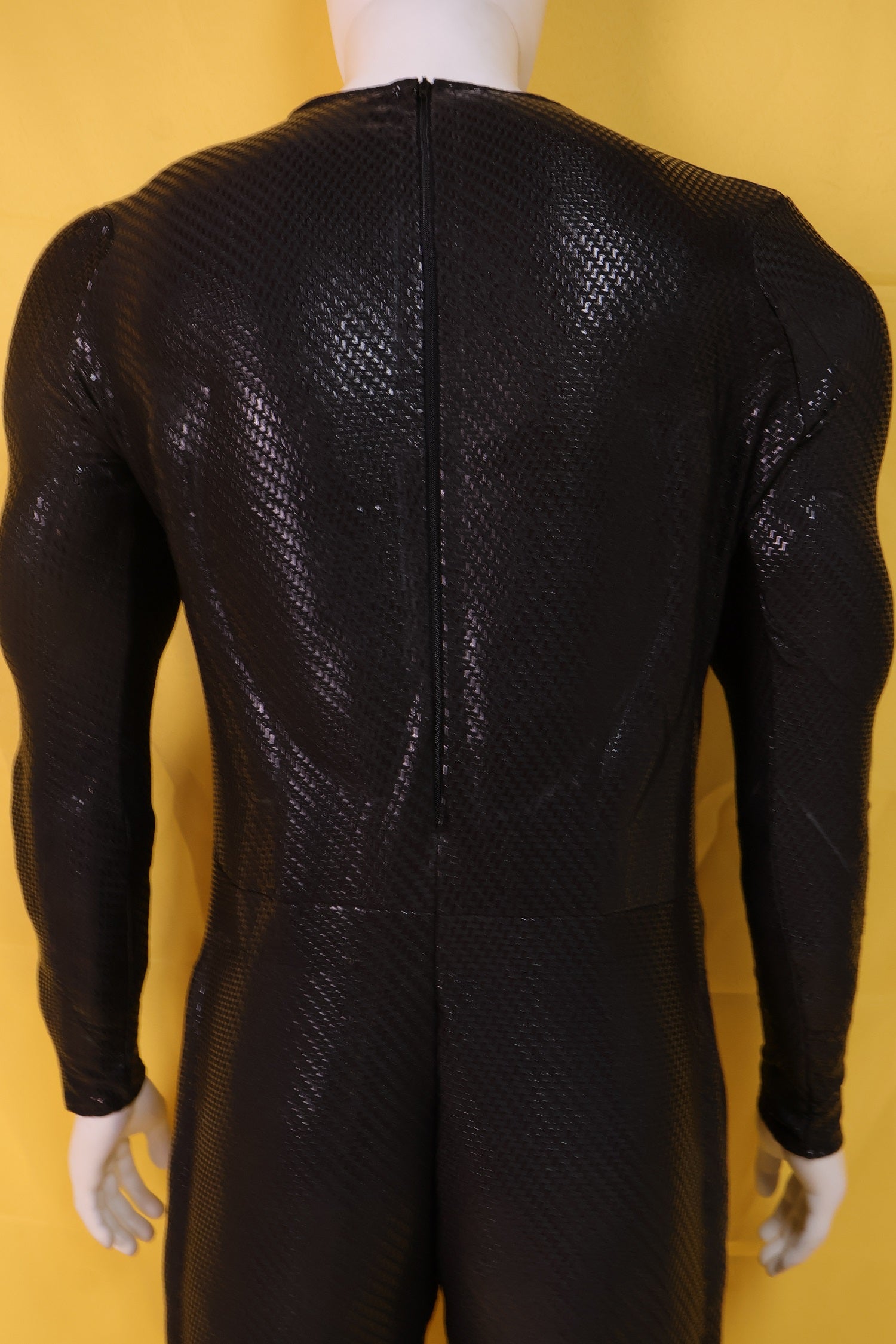 Screen Printed Black Muscle Suit - Custom Personalized 3D Lycra Gear