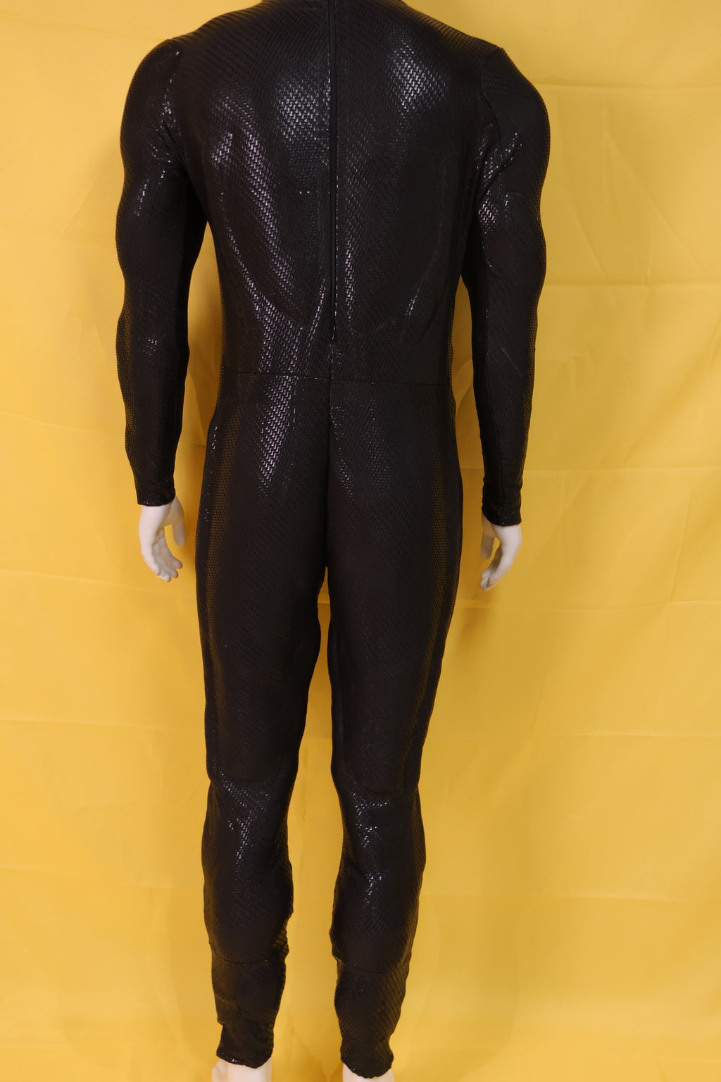Screen Printed Black Muscle Suit - Custom Personalized 3D Lycra Gear